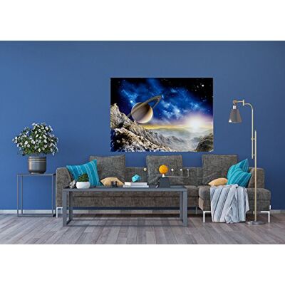 AG Design Photo Wall Mural Non Tessuto Saturno Foto Sfondo Poster Gigante con Parete 160 x 110 cm 1 Parte AG Design Photo Wall Mural Non Tessuto Saturno Foto Sfondo Poster Gigante con Parete 160 x 110 cm 1 Parte