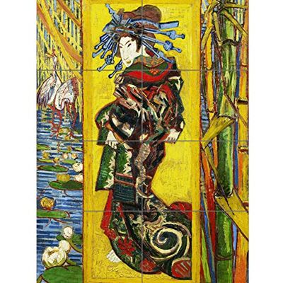 Artery8 Vincent Van Gogh Courtesan After Eisen Cropped XL Giant Panel Poster (8 Sections) Manifesto Artery8 Vincent Van Gogh Courtesan After Eisen Cropped XL Giant Panel Poster (8 Sections) Manifesto