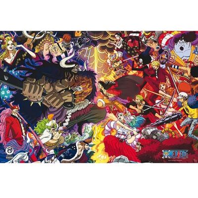 GB eye GBEye Poster "ONE PIECE" 1000 loghi Combat Final (91,5 x 61 cm) GB eye GBEye Poster "ONE PIECE" 1000 loghi Combat Final (91,5 x 61 cm)