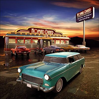 PRO-Art g1756a Decorazione da Parete, Tecnica glicée, 'Nomad Diner' 30 x 30 cm, Multicolore, 70 x 70 cm PRO-Art g1756a Decorazione da Parete, Tecnica glicée, 'Nomad Diner' 30 x 30 cm, Multicolore, 70 x 70 cm