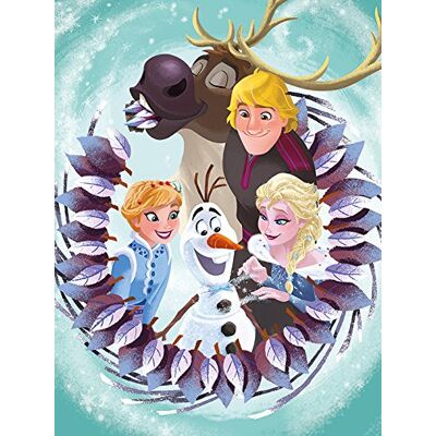 Disney Olaf Frozen Adventure Tela, Multicolore, 60 x 80 cm Disney Olaf Frozen Adventure Tela, Multicolore, 60 x 80 cm