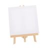 EXCEART 1 Set Cavalletto Supporto Per Cornice Artistica Mini Cornice Per Pittura Presentazioni Poster Detiene Treppiede Portatile Supporto Del Telaio Di Legno Bambino Manoscritto Interno