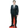 STAR CUTOUTS Benedict Cumberbatch Smart-Quadrato Tascabile Bianco, Cartone, Multicolore, 3 x 62 x 184 cm