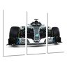 Cuadros Cámara Quadro Su Legno, Auto Formula 1, Mercedes F1 W09, Mercedes F1 2018, Lewis Hamilton, Valtteri Bottas, 97 x 62cm, Stampa in qualita fotografica. Ref.