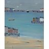 Lee McCarthy McCarthy Lee High Tide Canvas Prints, Poliestere, Multicolore, 40 x 50 cm