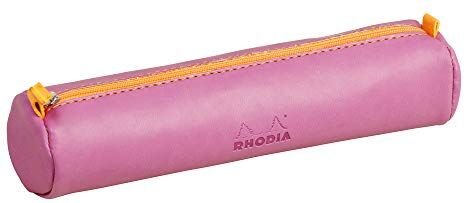 Rhodia Astuccio rotondo rama, 21,5x5,5 cm, similpelle lilla