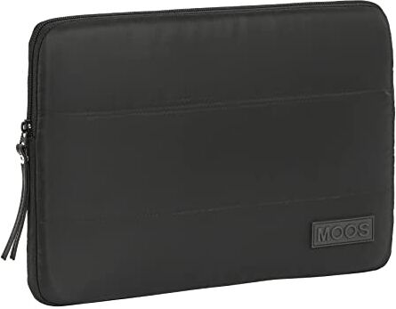 safta MOOS -Custodia per Portatile 14' Capsula Imbottita Nera 34x25x2cm, Colore Mulicolor (642286935), Nero 34 x 25 x 2 cm Unisex-Bambini e Ragazzi, Multicolore