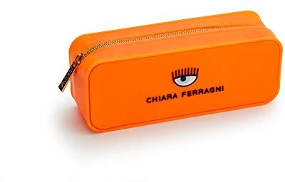 Pigna Astuccio Pochette Chiara Ferragni X , Arancio Fluo