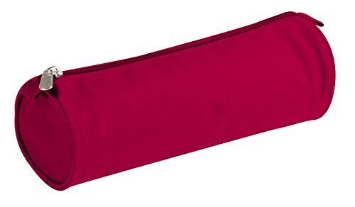 Clairefontaine 81112C Astuccio in tessuto rotondo Basic, color Rosso