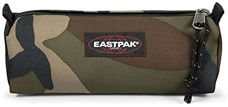 Eastpak Benchmark Single, Astuccio portapenne Unisex Adulto, Multicolore (Camo), 6 x 20.5 x 7.5