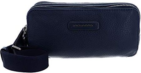 PIQUADRO Modus Special, Astuccio 3 comparti Unisex Adulto, Blu