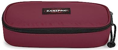 Eastpak Oval Single Astuccio Portapenne, Taglia Unica, Rosso (Bushy Burgundy)