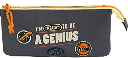 Mr. Wonderful , Triple pencil case I’m ready to be a genius