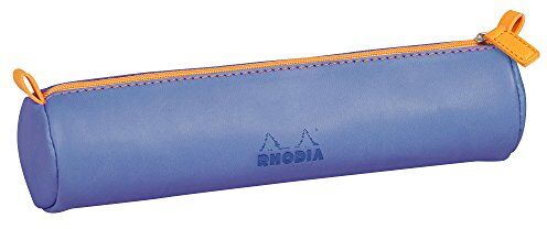 Rhodia Astuccio rotondo rama, 21,5x5,5 cm, similpelle blu zaffiro