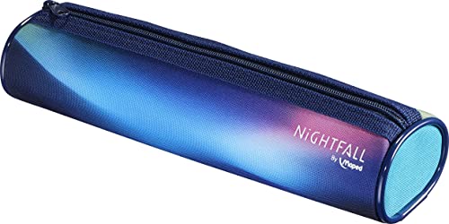 Maped “Nightfall” Astuccio per la scuola e il fai da te, cerniera in metallo, colore: blu