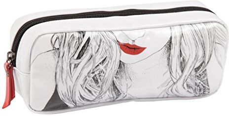 Clairefontaine Suzie Q Astuccio, 20 cm, Multicolore (Blanc Imprimé Motif Femme)