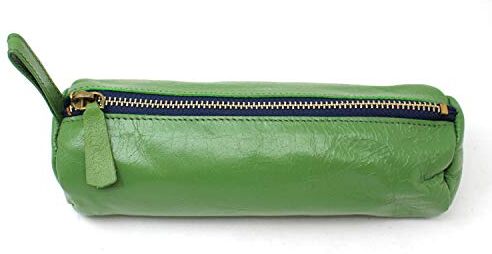 ArtWay Pelle Astuccio portamatite, Cotone, Avocado