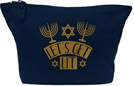 Creative Flox Astuccio creativo per trucchi Hanukkah Let's Get Lit