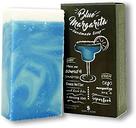 k/A Sapone da cocktail Blue Margarita – fatto a mano – estate, sole, salsa! Il sapone naturale frizzante – vegano