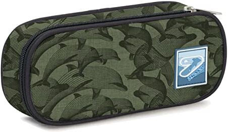 Seven PORTAPENNE Scuola  SPECIAL EDITION Eco material Verde militare