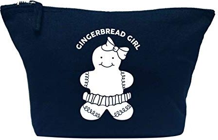 Creative Flox Astuccio creativo per trucchi, motivo: Gingerbread Girl