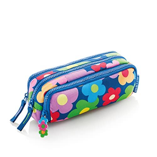 Miquelrius Agatha Ruiz de la Prada, fiori triple, astuccio Agatha Ruiz de la Prada collezione Flower 210 x 90 x 70 mm, tripla, fiori, Triple, ASTUCCIO AGATHA RUIZ DE LA PRADA COLLEZIONE FLORE, 210 x