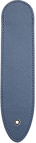 Montblanc Astuccio marca  modello MB Sartorial Pen Sleeve Denim Blue