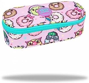 Coolpack , Astuccio CAMPUS HAPPY DONUTS, Pink