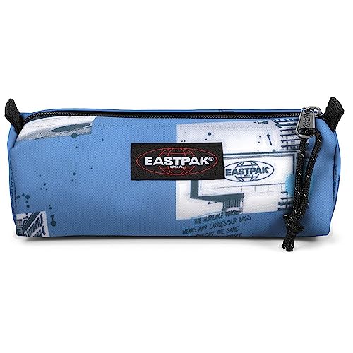 Eastpak Benchmark Single, Astuccio portapenne Unisex Adulto, Blu (Tags Blue), 6 x 20.5 x 7.5