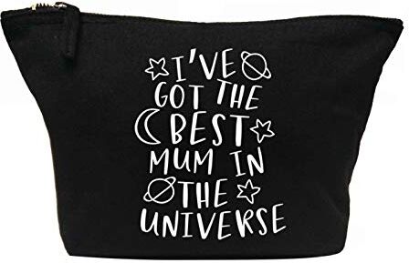 Creative Flox Astuccio creativo per trucchi con scritta"I've Got Best Mummy Universe Back