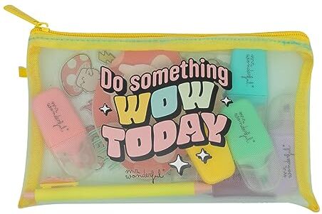 Mr. Wonderful Mr.Wonderful Pencil case with extras Do something WOW today x x