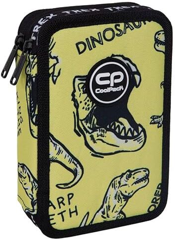 Coolpack , Astuccio JUMPER 2 DINO ADVENTURE, Yellow