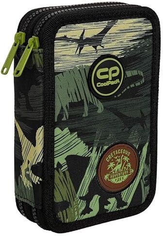 Coolpack , Astuccio JUMPER 2 ADVENTURE PARK, Green