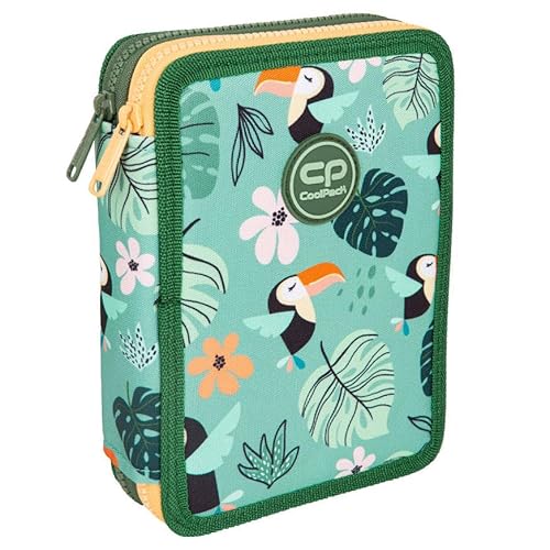 Coolpack , Astuccio JUMPER XL TOUCANS, Green