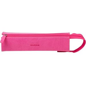 Rhodia Astuccio per penne rama Fucsia 23 x 5 x 5 cm Apertura a piatto per uso come astuccio Simil Cuoio per penne, matite, pennarelli, piccole forniture Rhodia Astuccio per penne rama Fucsia 23 x 5 x 5 cm Apertura a piatto per uso come astuccio Simil Cuoio per penne, matite, pennarelli, piccole forniture