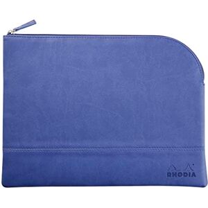 Rhodia Modello - Custodia in Pelle Sintetica con Cerniera Rhodia Modello - Custodia in Pelle Sintetica con Cerniera