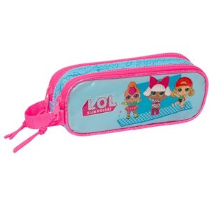 safta LOL Surprise! Divas Astuccio doppio per bambini, astuccio per bambini, ideale per bambini in età scolastica, comodo e versatile, qualità e resistenza, 21 x 6 x 8 cm, colore blu safta LOL Surprise! Divas Astuccio doppio per bambini, astuccio per bambini, ideale per bambini in età scolastica, comodo e versatile, qualità e resistenza, 21 x 6 x 8 cm, colore blu