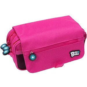Astuccio triplo fucsia Grafoplás con patta Astuccio triplo fucsia Grafoplás con patta