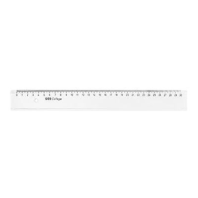 Aristo College Righello trasparente con bordo e sfaccettatura, 30 cm Aristo College Righello trasparente con bordo e sfaccettatura, 30 cm