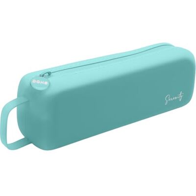 DOHE Astuccio Scolastico Quadruplo 4 Scomparti Con Cerniera, Realizzato In Silicone Morbido E Resistente, 24x6,2x6,5 Cm, Include Maniglia Per Il Trasporto, Materiale Scolastico Verde DOHE Astuccio Scolastico Quadruplo 4 Scomparti Con Cerniera, Realizzato In Silicone Morbido E Resistente, 24x6,2x6,5 Cm, Include Maniglia Per Il Trasporto, Materiale Scolastico Verde