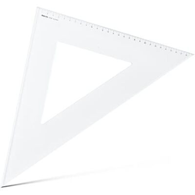 Aristo Righello triangolare 45°, con punte smussate Aristo Righello triangolare 45°, con punte smussate