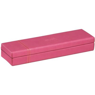 Rhodia Astuccio portapenne rama, 21x5,5 cm, cucitura a sella, similpelle lampone Rhodia Astuccio portapenne rama, 21x5,5 cm, cucitura a sella, similpelle lampone