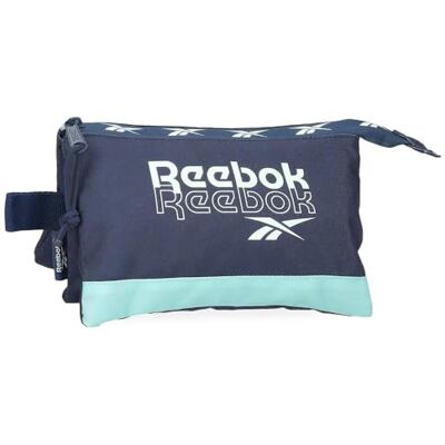 Reebok Andrew Astuccio Triplo Blu 22x12x5 cm Poliestere 1,32L by Joumma Bags, blu, Taglia unica, Astuccio triplo Reebok Andrew Astuccio Triplo Blu 22x12x5 cm Poliestere 1,32L by Joumma Bags, blu, Taglia unica, Astuccio triplo