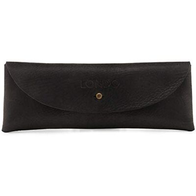 Londo Astuccio in Vera Pelle con Chiusura a Bottone – Porta Matite, Pencil Case, Astuccio per Scuola, Porta Penne, Astuccio Multifunzionale Londo Astuccio in Vera Pelle con Chiusura a Bottone – Porta Matite, Pencil Case, Astuccio per Scuola, Porta Penne, Astuccio Multifunzionale