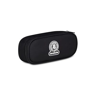 Invicta Portapenne Round Plus, Ideale per Matite, Pennarelli, Colori, Accessori Zaino, Elementari, Medie, Superiori, Jet Black, Ragazze e Ragazzi, nero Invicta Portapenne Round Plus, Ideale per Matite, Pennarelli, Colori, Accessori Zaino, Elementari, Medie, Superiori, Jet Black, Ragazze e Ragazzi, nero