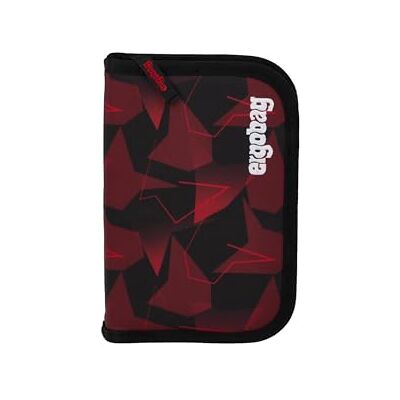 ergobag Astuccio rigido UnstoppBearable Nero Set con matite colorate e righello, scomparto per l'orario e scomparto per monete, ideale per la scuola ergobag Astuccio rigido UnstoppBearable Nero Set con matite colorate e righello, scomparto per l'orario e scomparto per monete, ideale per la scuola