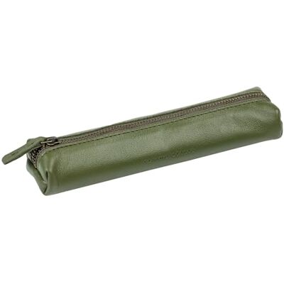 Clairefontaine Flying Spirit trousse cuir Kaki Mini 19x4x2,5cm Clairefontaine Flying Spirit trousse cuir Kaki Mini 19x4x2,5cm