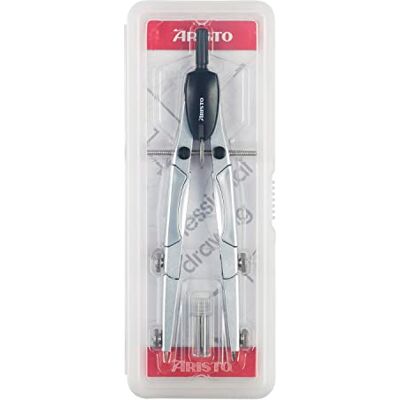 Aristo GEOTEC Compasso, 360 mm, 170 mm, colore: Argento Aristo GEOTEC Compasso, 360 mm, 170 mm, colore: Argento