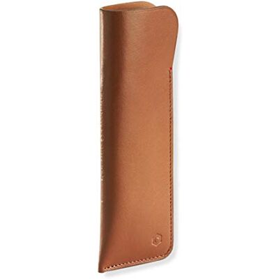 Caran d'Ache Astuccio per 2 penne, in pelle, colore: Marrone Caran d'Ache Astuccio per 2 penne, in pelle, colore: Marrone