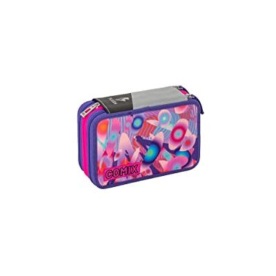 Astuccio scolastico Panini a fumetti con 3 zip Astuccio scolastico Panini a fumetti con 3 zip